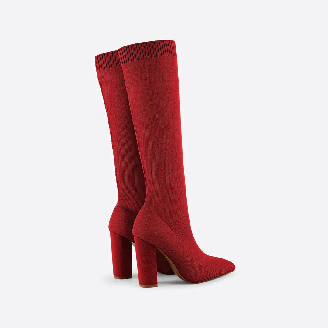 Women's Knee High Stretch Boots
