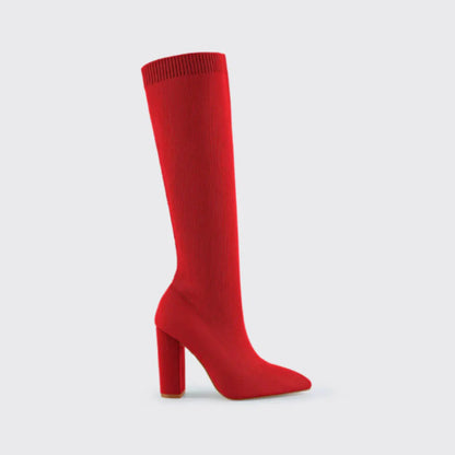 Women's Knee High Stretch Boots