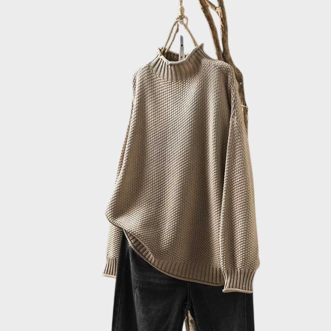 Women's Chunky Textured Knit Sweater