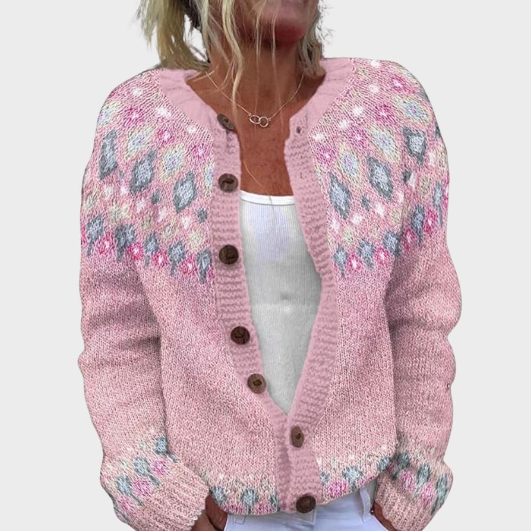 Women's Floral Printed Cardigan