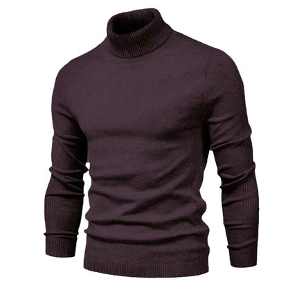 Relaxed Fit Men's Crew Neck Knit Sweater