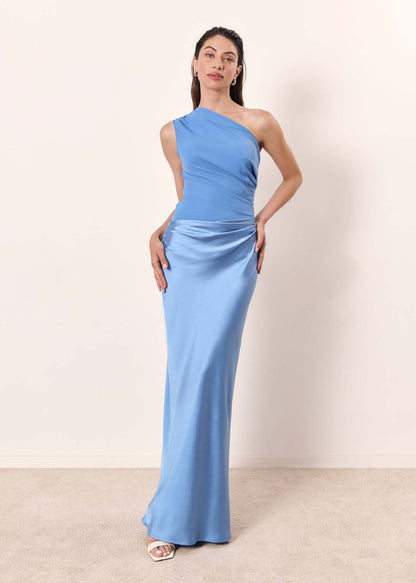 Chic Ladies Off Shoulder Summer Maxi Dress