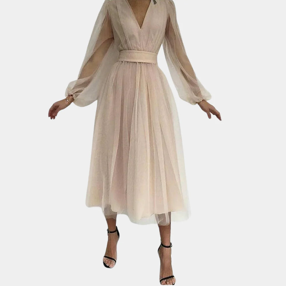 Women's Lace Midi Dress