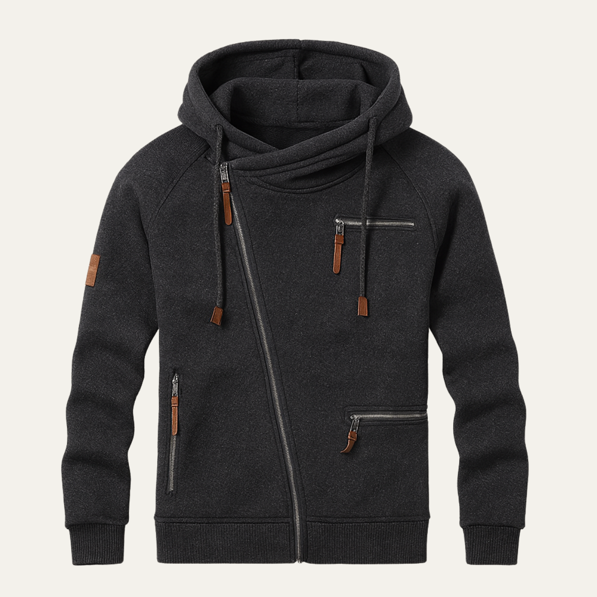 Frontier Men's Zip Up Hoodie - VibreMode