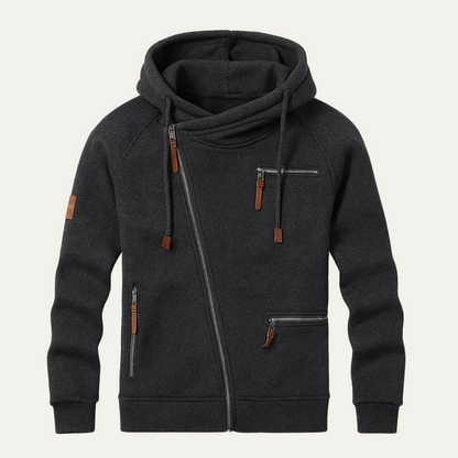 Frontier Men's Zip Up Hoodie - VibreMode
