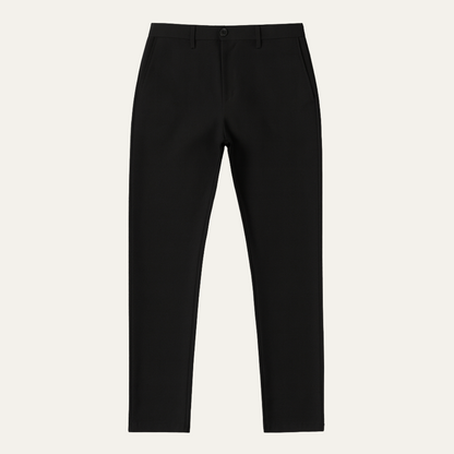 Men's Classic Chino Pants Black - VibreMode