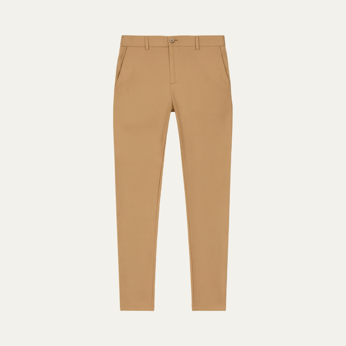 Men's Classic Chino Pants Brown - VibreMode