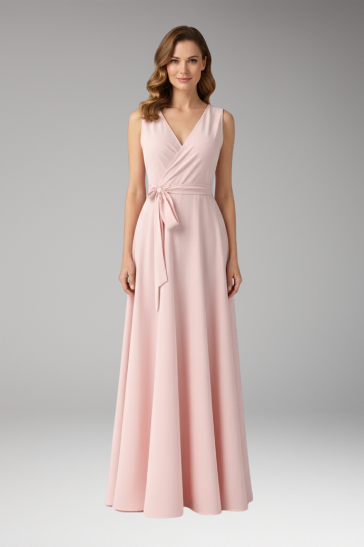 Women's V-Neck Dress Comfortable Fit