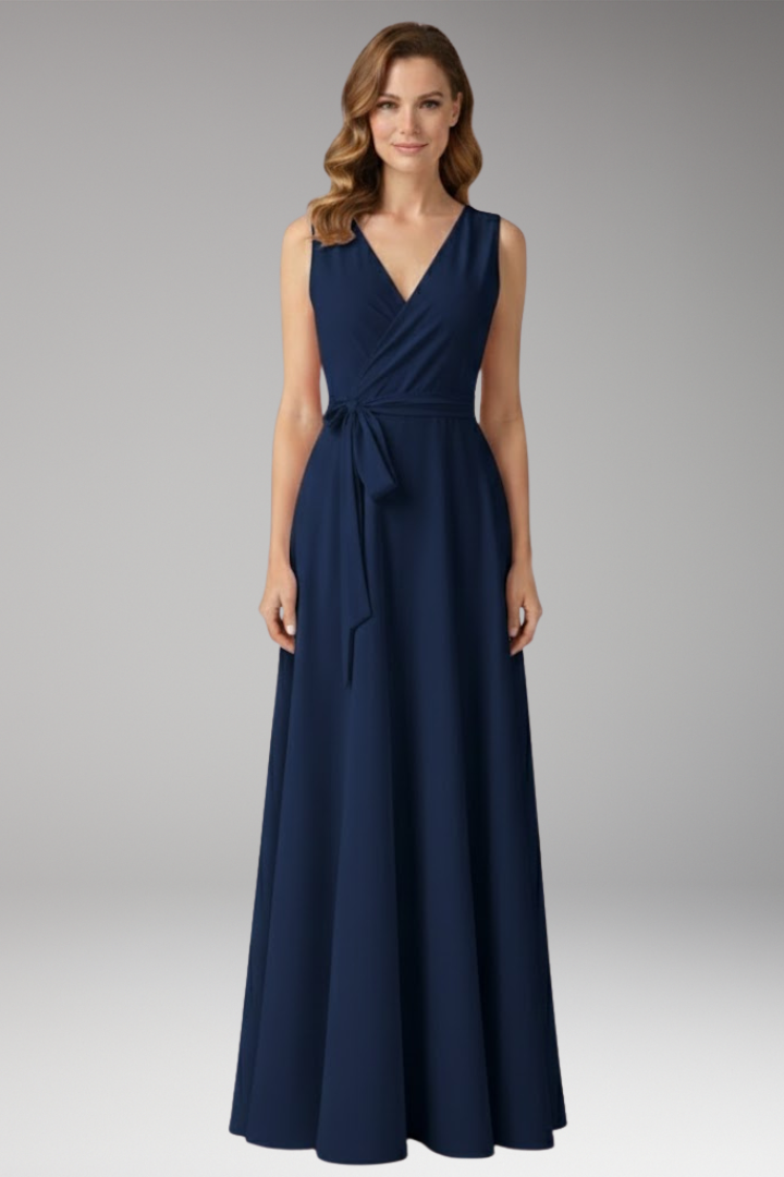 Women's V-Neck Dress Comfortable Fit
