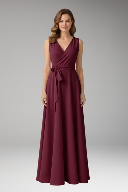 Women's V-Neck Dress Comfortable Fit