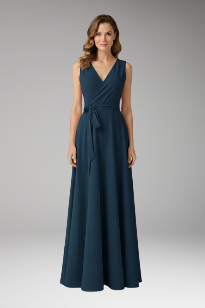 Women's V-Neck Dress Comfortable Fit