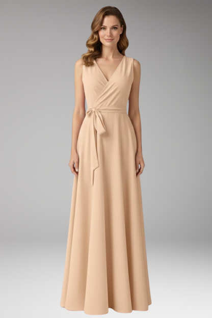 Women's V-Neck Dress Comfortable Fit