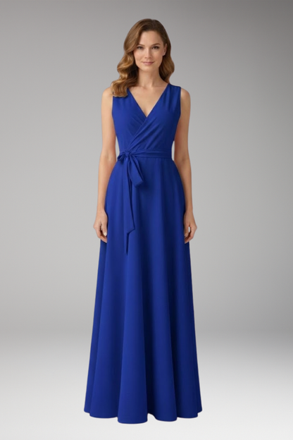 Women's V-Neck Dress Comfortable Fit