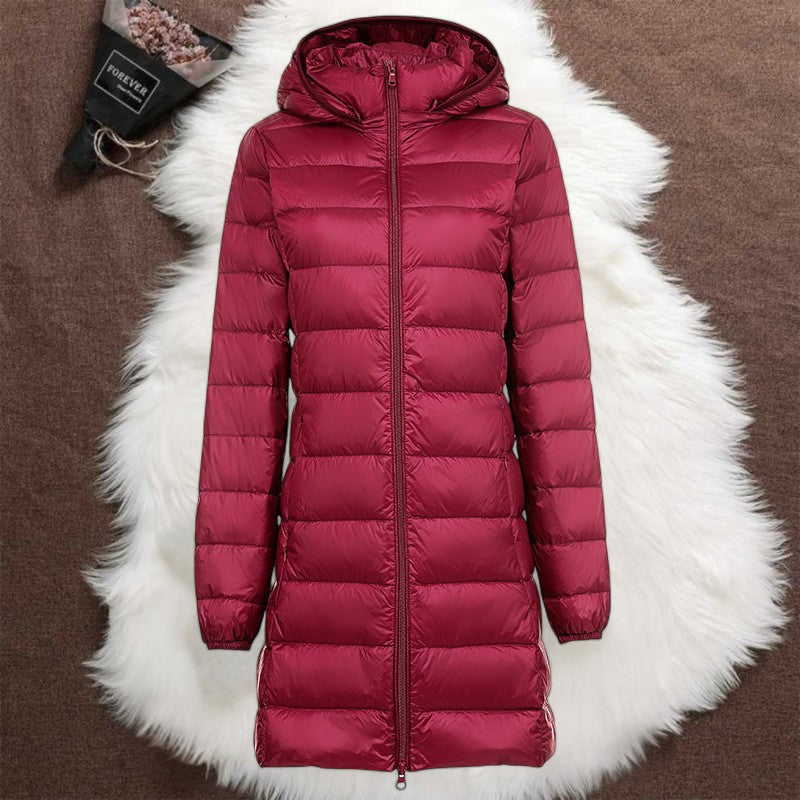 Warm Padded Hoodie Parka Coat