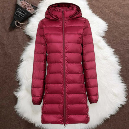 Warm Padded Hoodie Parka Coat