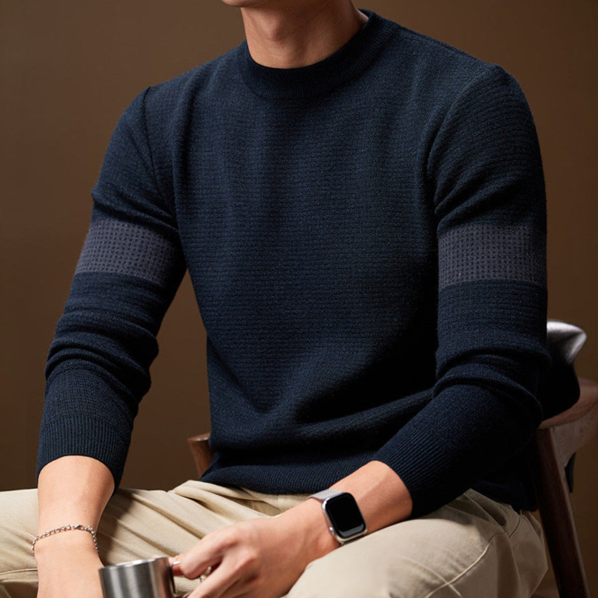 Aden Crewneck Knit Sweater - Jack Hafford