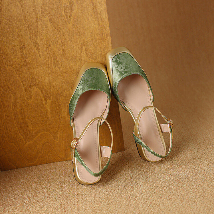 Classic High Heel Slingbacks