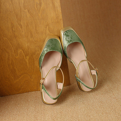 Classic High Heel Slingbacks
