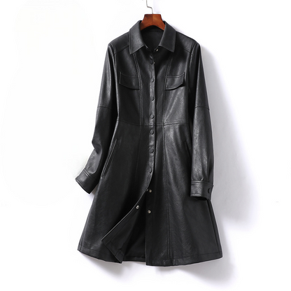 Cinderella Sheepskin Leather Coat - Jack Hafford