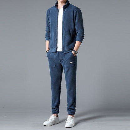 Jensen Mens Fleece Tracksuit Set - VibreMode