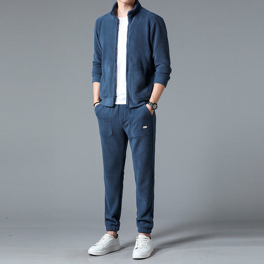 Jensen Mens Fleece Tracksuit Set - VibreMode