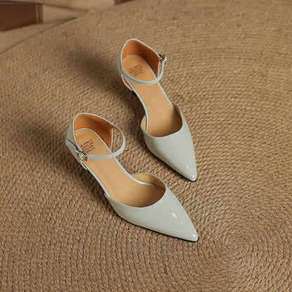 Authentic Premium Leather High Heels