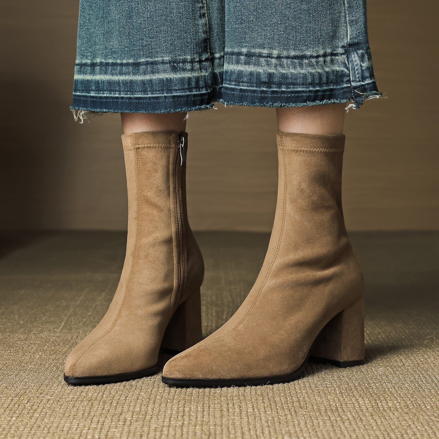 Luxurious Soft Suede Ankle Boots