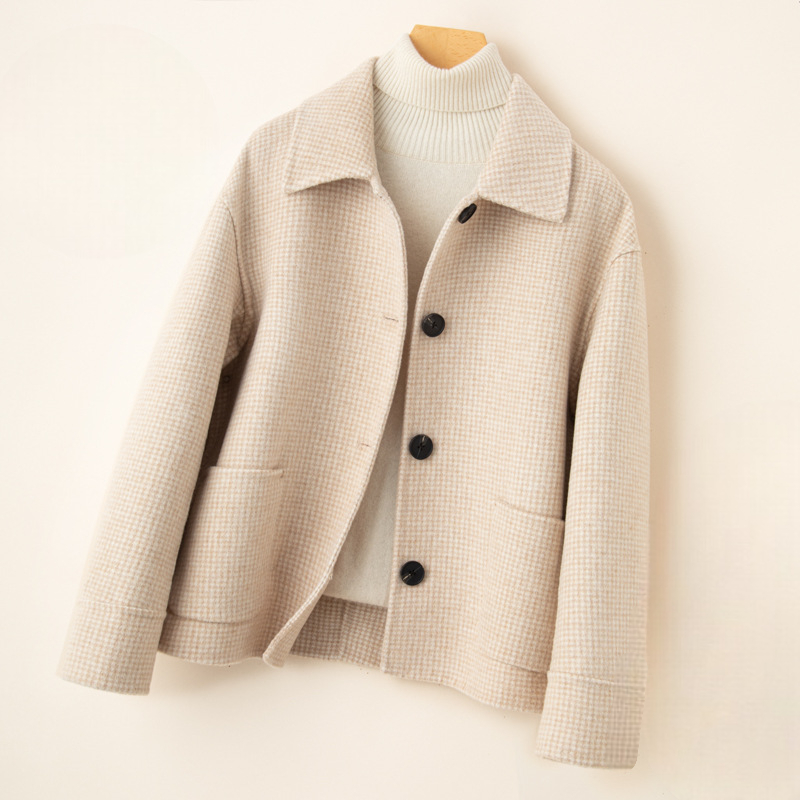 Regina Wool Houndstooth Jacket - Jack Hafford