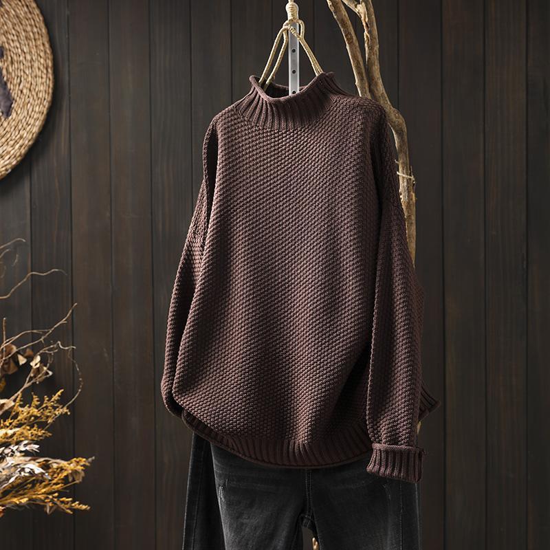 Women's Chunky Textured Knit Sweater