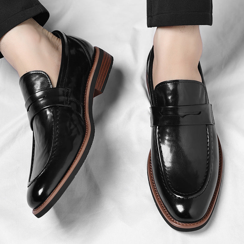 Authentic Luxe Leather Slip On Shoes