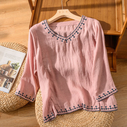 Women's Embroidered Blouse