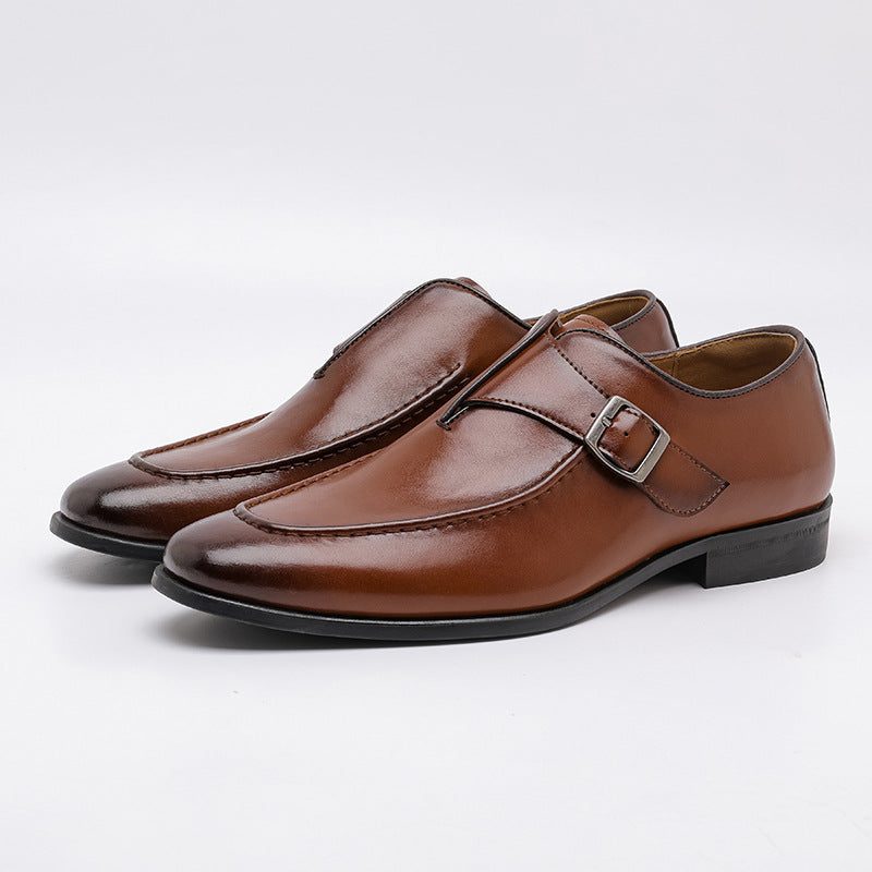 Classic Slip On Leather Loafers