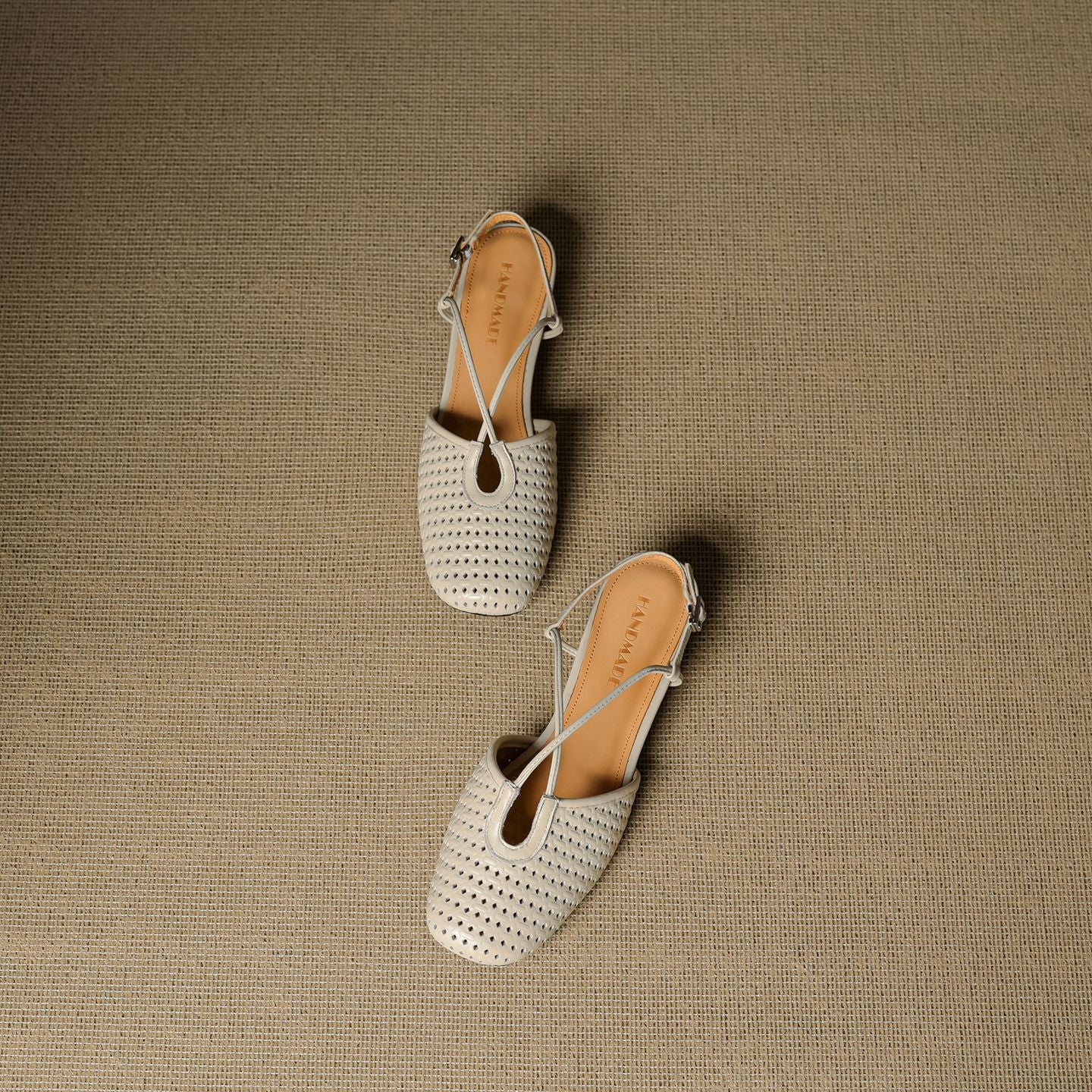 Real Leather Classic Slingback Shoes