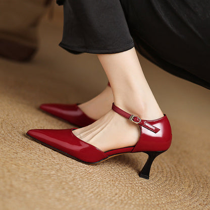 Authentic Premium Leather High Heels
