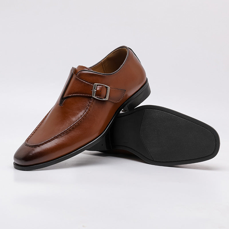 Classic Slip On Leather Loafers