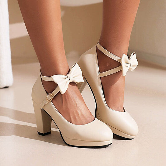 Annelise Women's Bow Detail Pumps - VibreMode