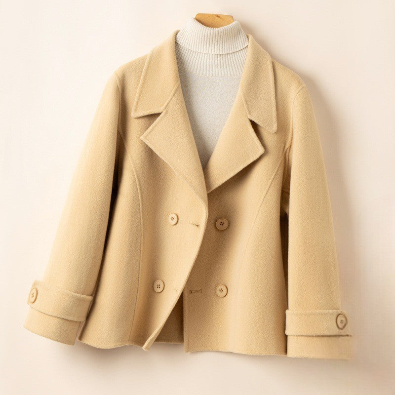 Macaron Wool Pea Coat - Jack Hafford