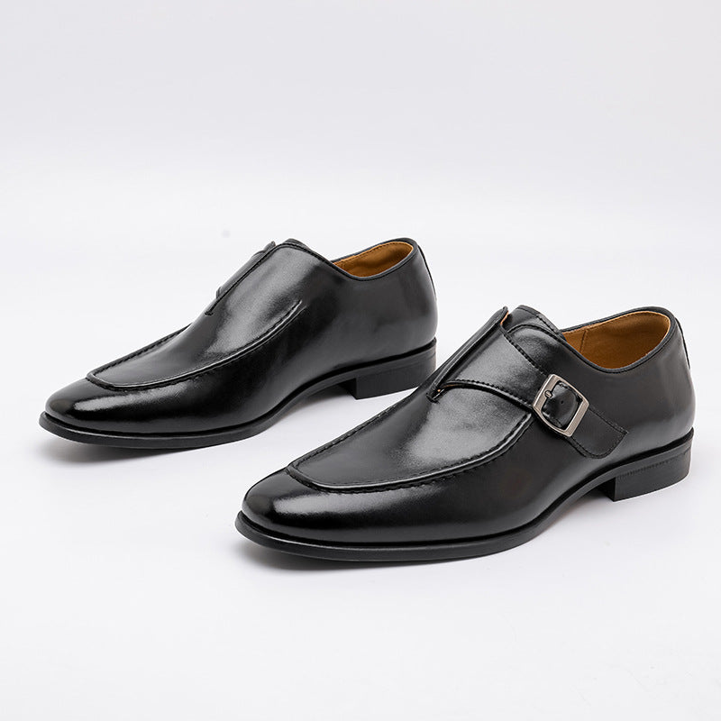 Classic Slip On Leather Loafers