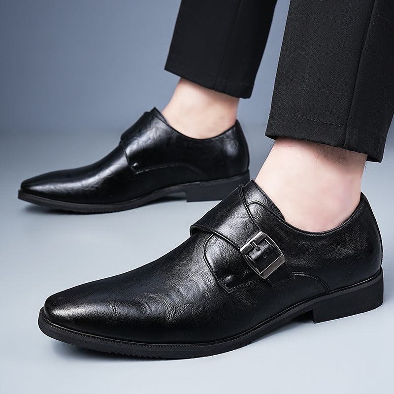 Genuine Brown Leather Footwear