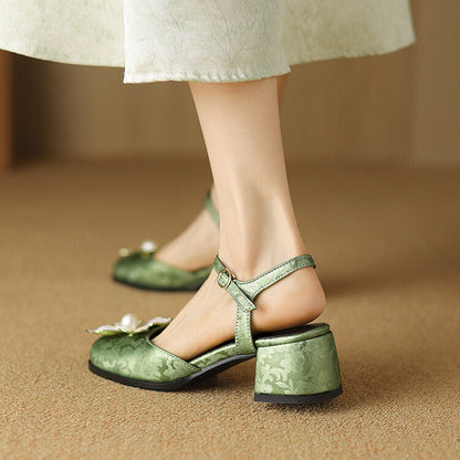 Elegant Backless High Heel Shoes