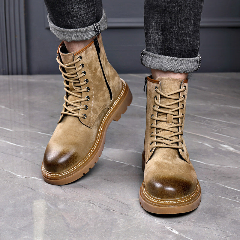 Alfie Women's Leather Ankle Boots - VibreMode