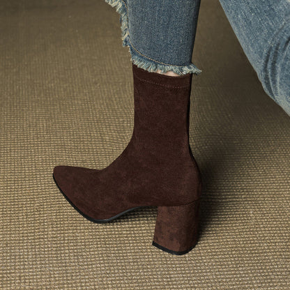 Luxurious Soft Suede Ankle Boots