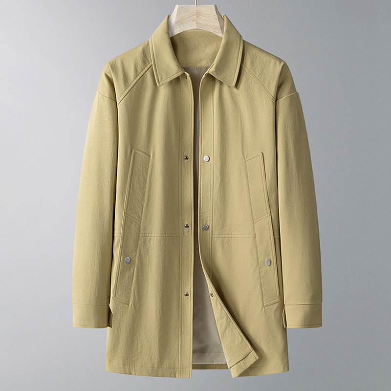 Dorion Men's Mid Length Jacket - VibreMode