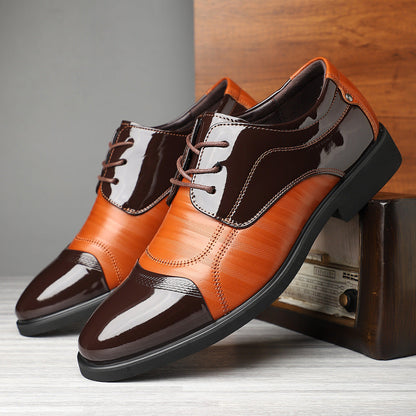 Men's Oxford Shoes Leather Zane Marro - VibreMode