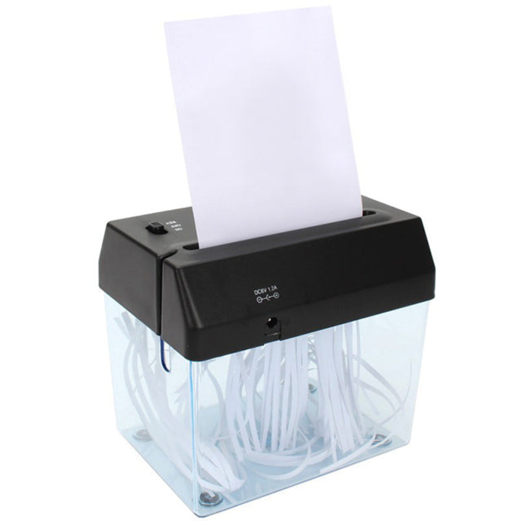 Compact Desktop Paper Shredder Quiet Efficient - VibreMode