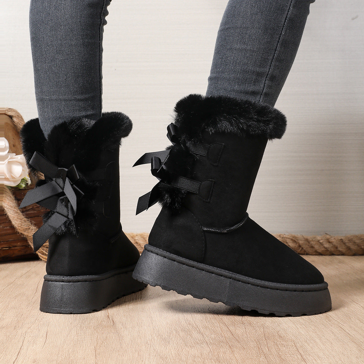 Warm Winter Snow Boots