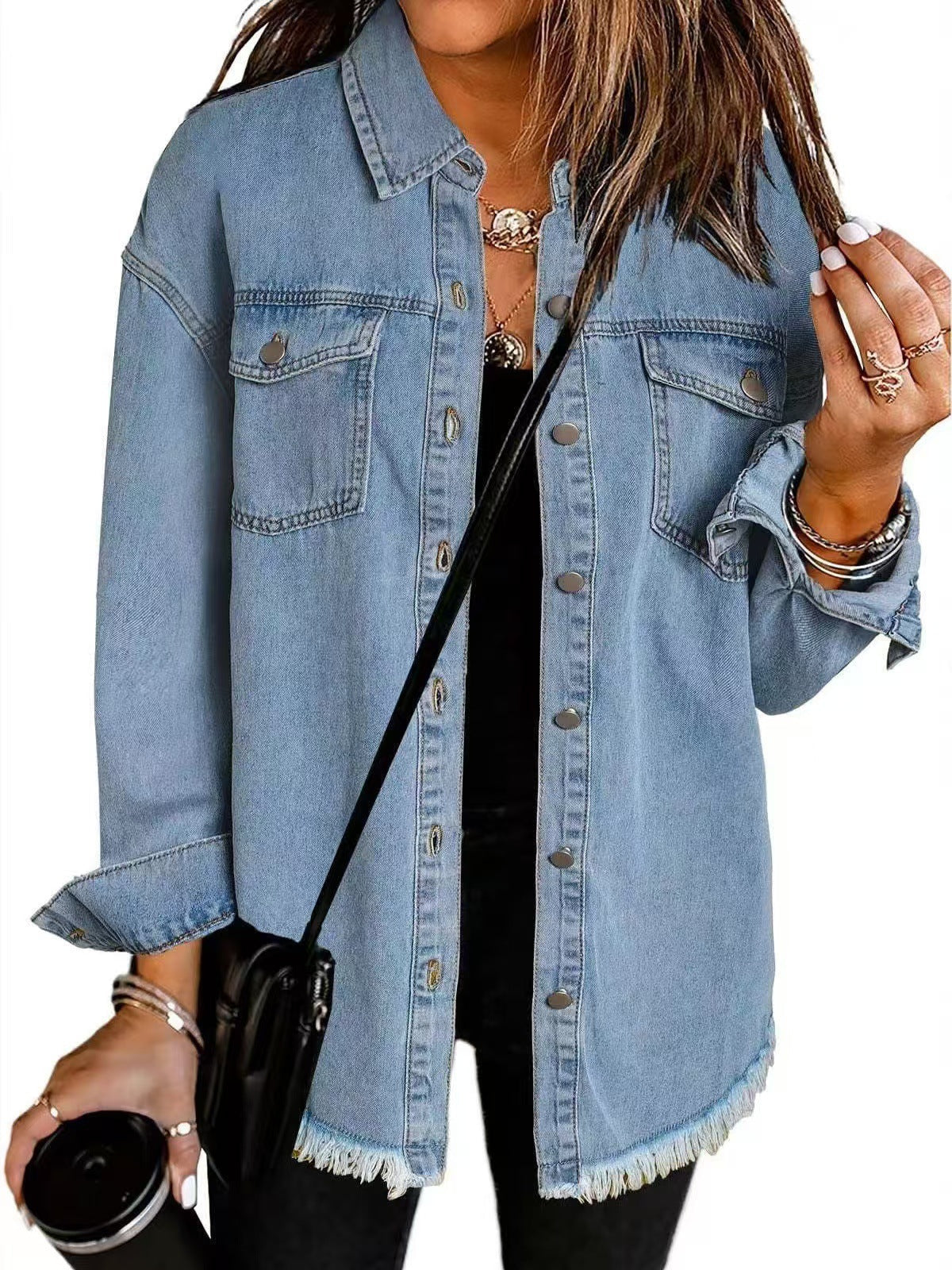 Timeless Casual Blue Jeans Jacket