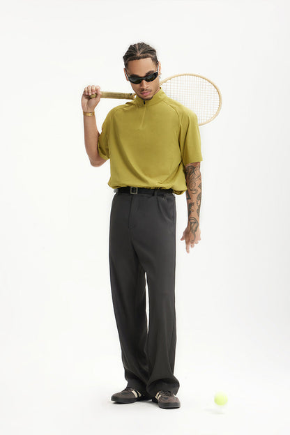 Men's Wide Leg Dress Pants