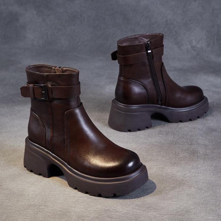 Miliana Women's Platform Ankle Boots - VibreMode