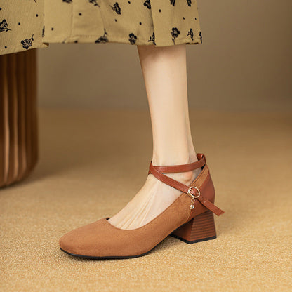 Luxury Suede High Heels
